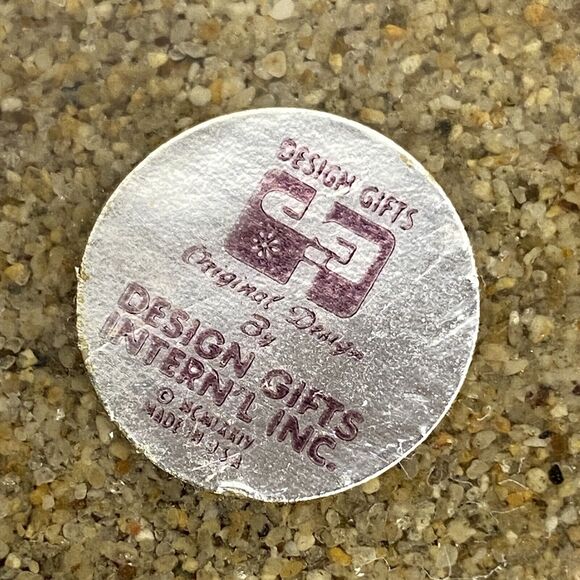 Lucite Acrylic Retro Mid Century Seagull Trivet Square 5 1/4" Seashells Sand Vtg - Picture 11 of 11